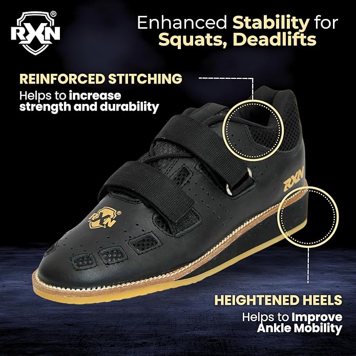 RXN World Star Weightlifting Shoes for Men and Women - (WLS-2)