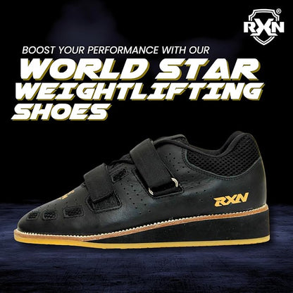 RXN World Star Weightlifting Shoes for Men and Women - (WLS-2)