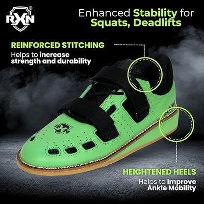 RXN World Star Weightlifting Shoes for Men and Women - (WLS-2)