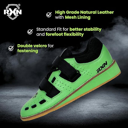 RXN World Star Weightlifting Shoes for Men and Women - (WLS-2)