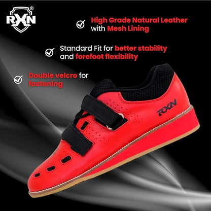 RXN World Star Weightlifting Shoes for Men and Women - (WLS-2)