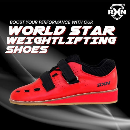 RXN World Star Weightlifting Shoes for Men and Women - (WLS-2)