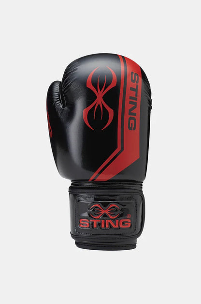 STING Olympics Sponsor - Armalite Boxing Gloves | for Competition & Training [Black/Silver]