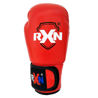 RXN All Leather World Champ Competition Professional Boxing Fight Gloves - RXN SPORTS